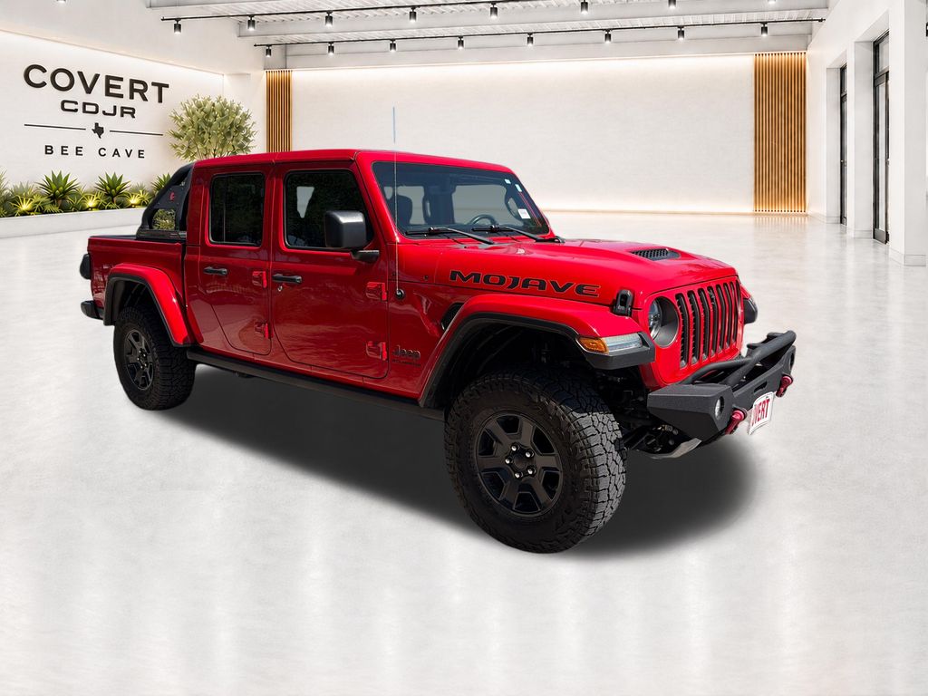 Red Clearcoat 2023 Jeep Gladiator Pickup Truck Four-Wheel Drive 8-Speed Automatic