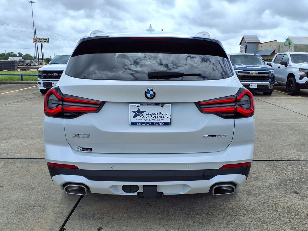 2023 BMW X3 sDrive30i White at Parkway Family Mazda