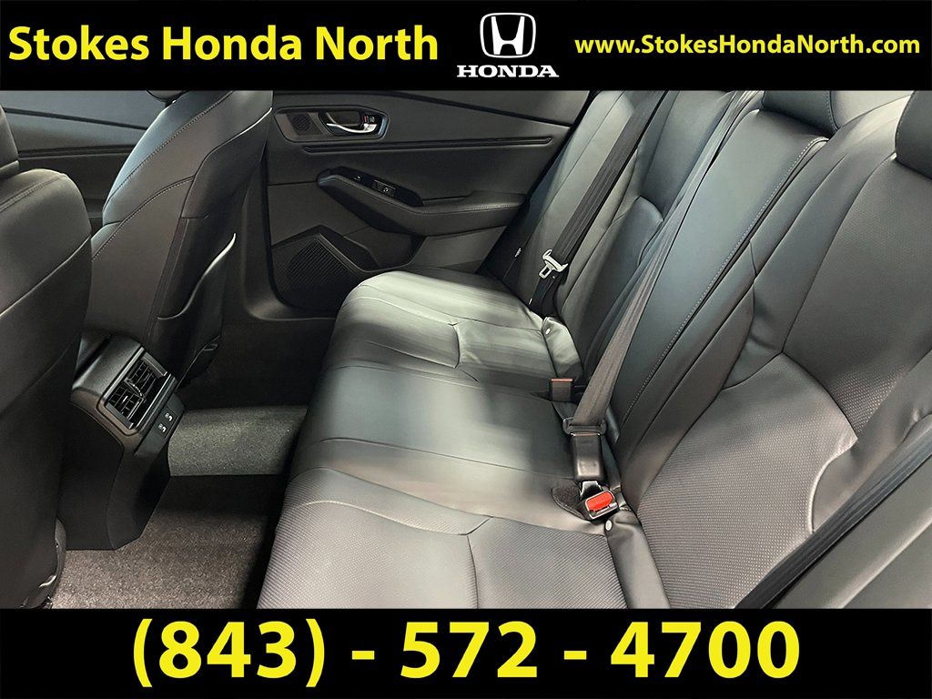 2026 Honda Accord Hybrid Touring Gray at Stokes Honda North