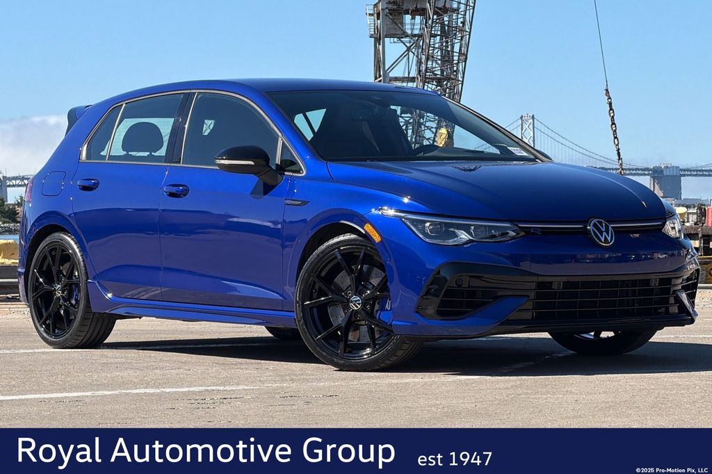 Lapiz Blue Metallic 2023 Volkswagen Golf R 20th Anniversary Edition AWD Hatchback All-Wheel Drive 6-Speed Manual