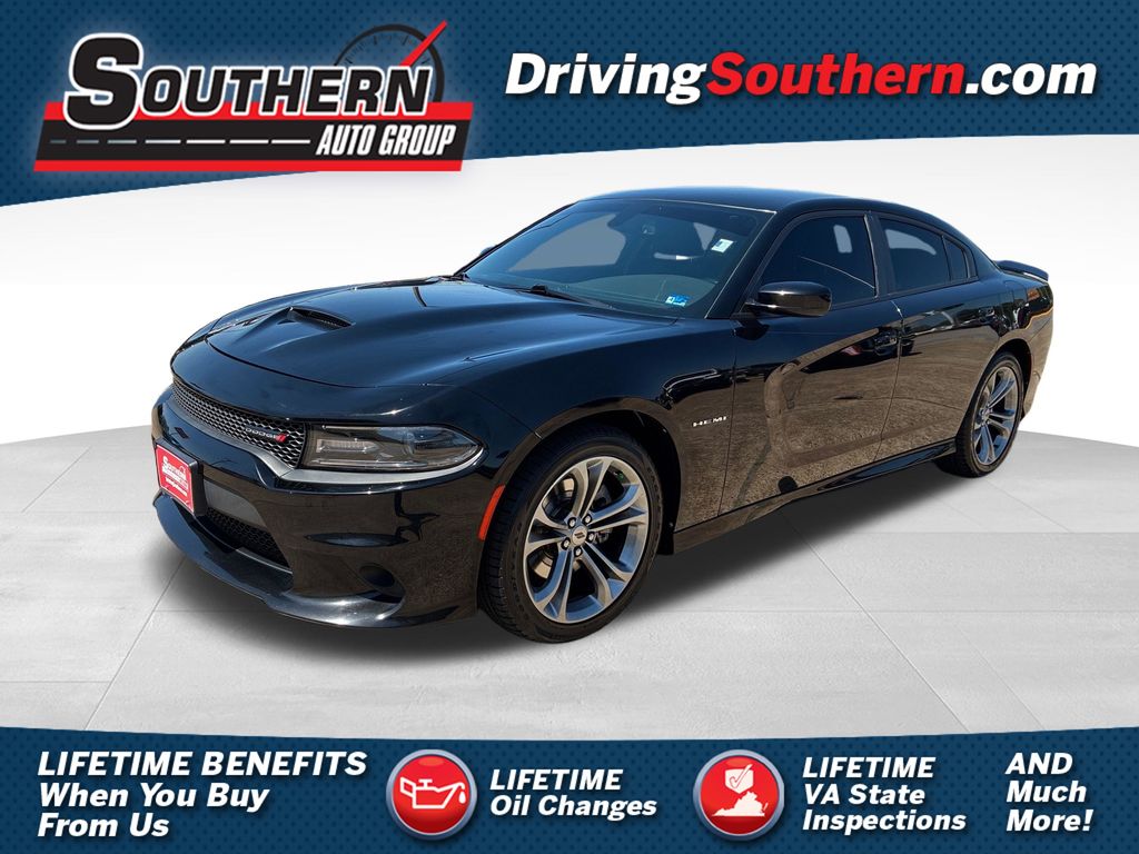 Pitch Black Clearcoat 2021 Dodge Charger R/T RWD Sedan Rear-Wheel Drive 8-Speed Automatic