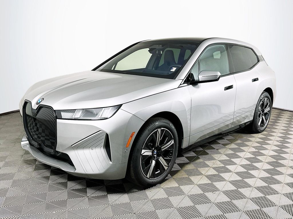 Silver Metallic 2026 BMW iX xDrive60 SUV / Crossover All-Wheel Drive Automatic