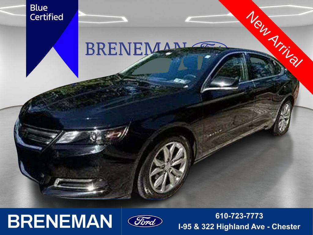 Black 2020 Chevrolet Impala Sedan Front-Wheel Drive 6-Speed Automatic Overdrive