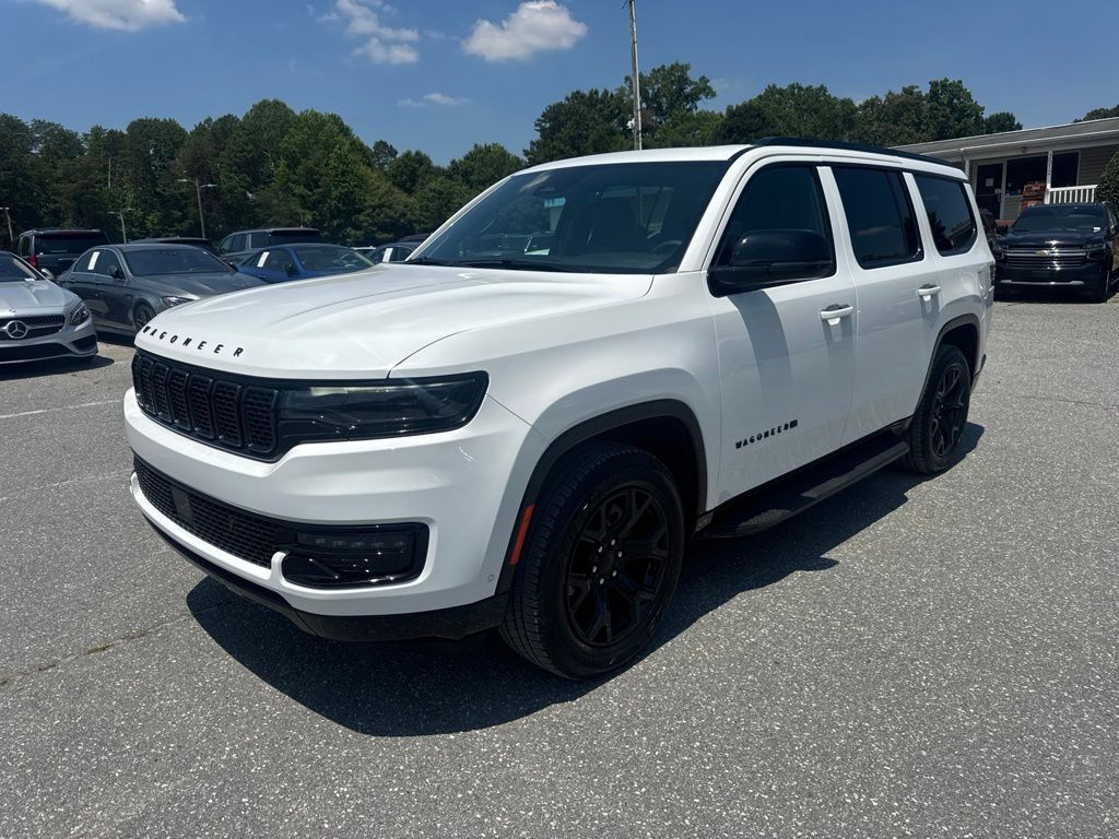 Bright White Clearcoat 2024 Jeep Wagoneer SUV / Crossover 4X2 8-Speed Automatic