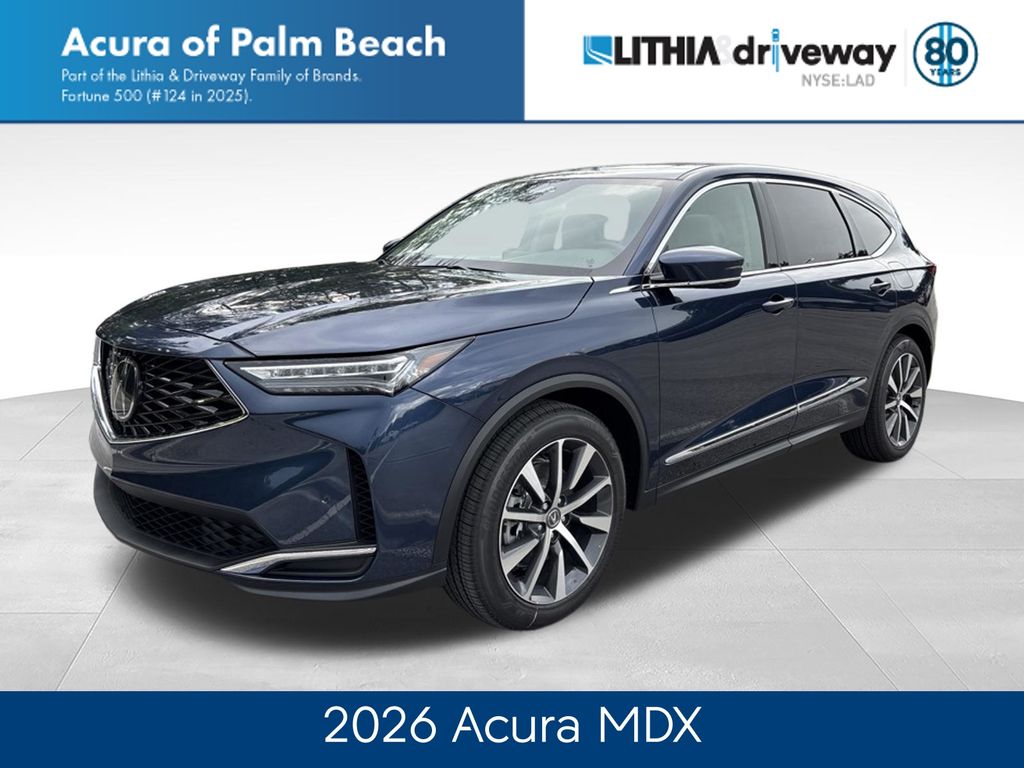 Canyon River Blue Metallic 2026 Acura MDX SUV / Crossover Front-Wheel Drive Automatic