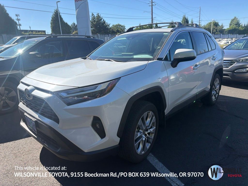 White (Wind Chill Pearl) 2025 Toyota RAV4 SUV / Crossover All-Wheel Drive 8-Speed Automatic