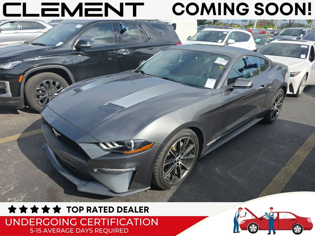 Gray (Magnetic Metallic) 2020 Ford Mustang Coupe Rear-Wheel Drive Automatic