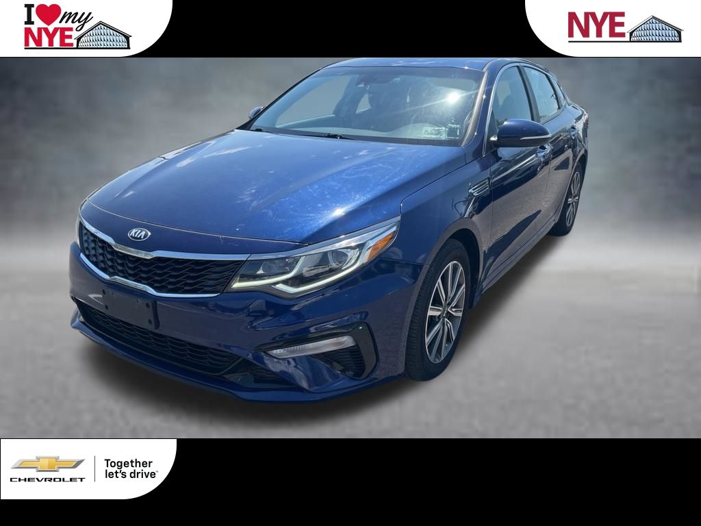 Horizon Blue 2019 Kia Optima Sedan Front-Wheel Drive 6-Speed Automatic
