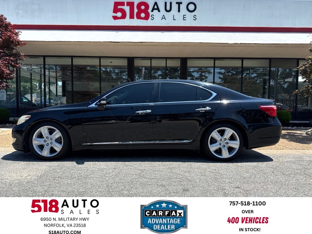 2010 Lexus LS Sedan Rear-Wheel Drive 8-Speed Automatic