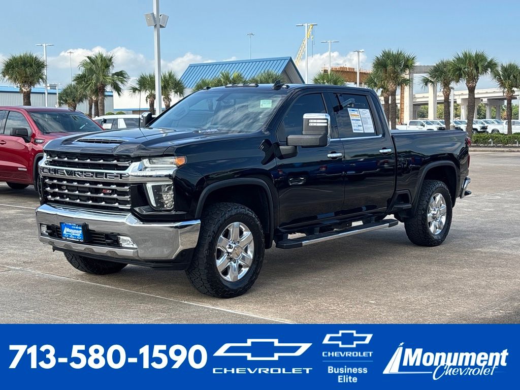 2021 Chevrolet Silverado 2500HD LTZ Black at Classic Chevrolet Galveston