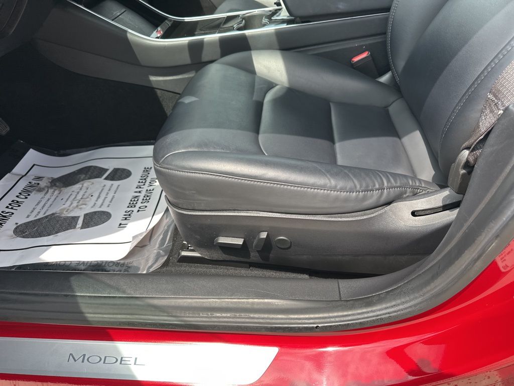 2018 Red Multi-Coat Tesla Model 3 Long Range AWD Sedan