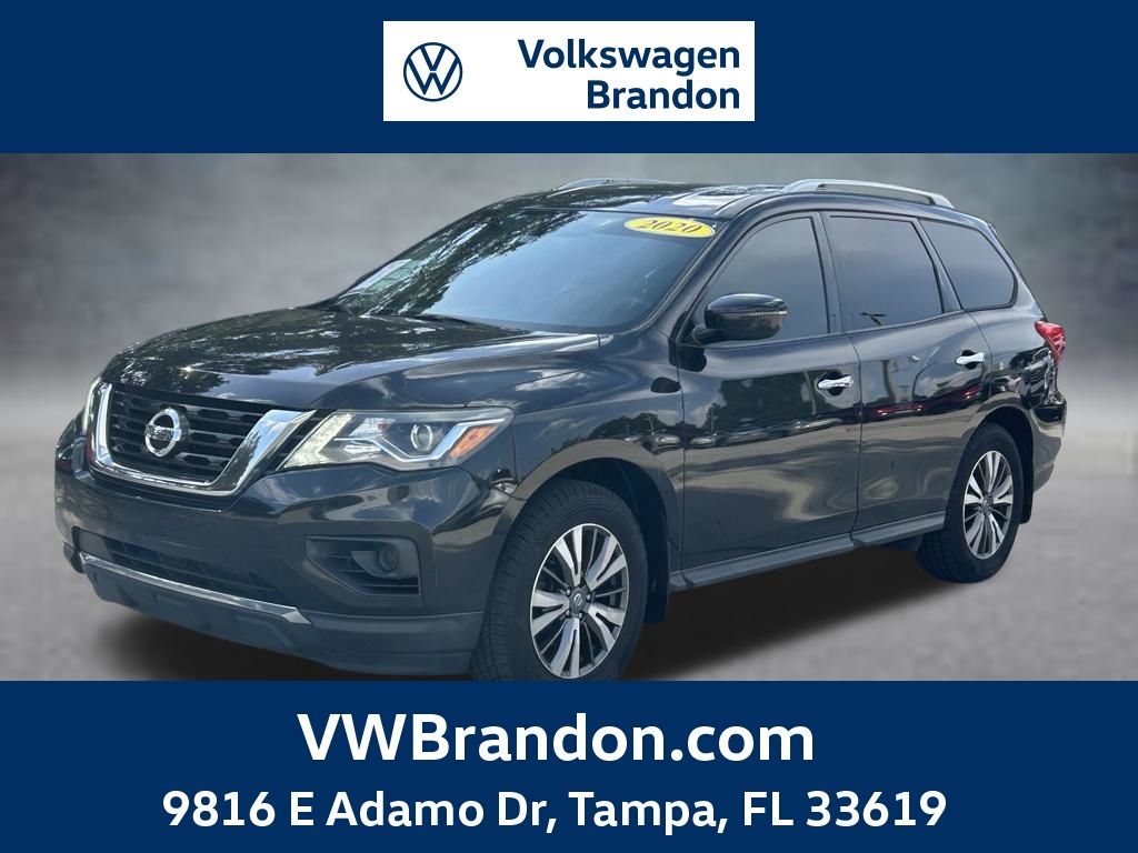 Gray (Magnetic Black Pearl) 2020 Nissan Pathfinder SUV / Crossover Front-Wheel Drive Continuously Variable Transmission