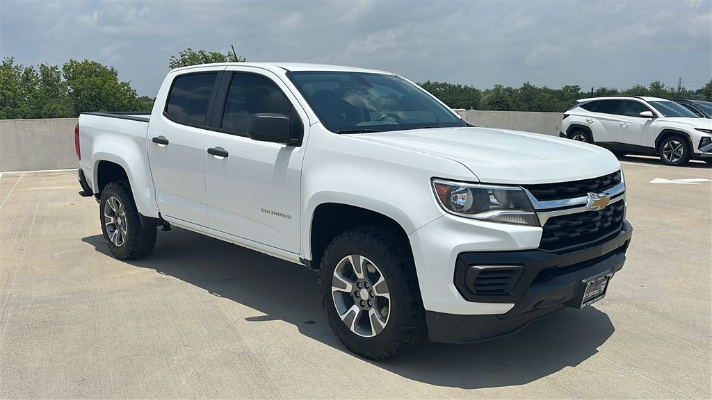 2021 Chevrolet Colorado Work Truck White at DeMontrond Auto Country