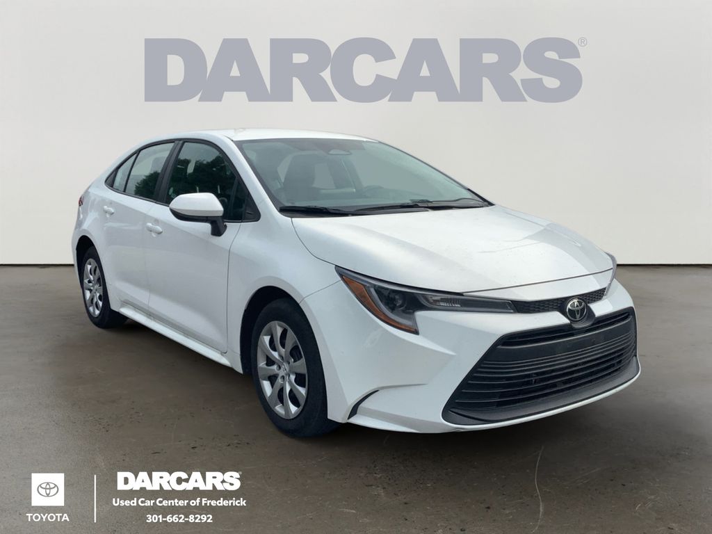 Ice Cap 2025 Toyota Corolla Sedan Front-Wheel Drive Continuously Variable Transmission