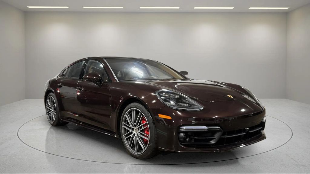 Used 2017 Brown Porsche Turbo image 3