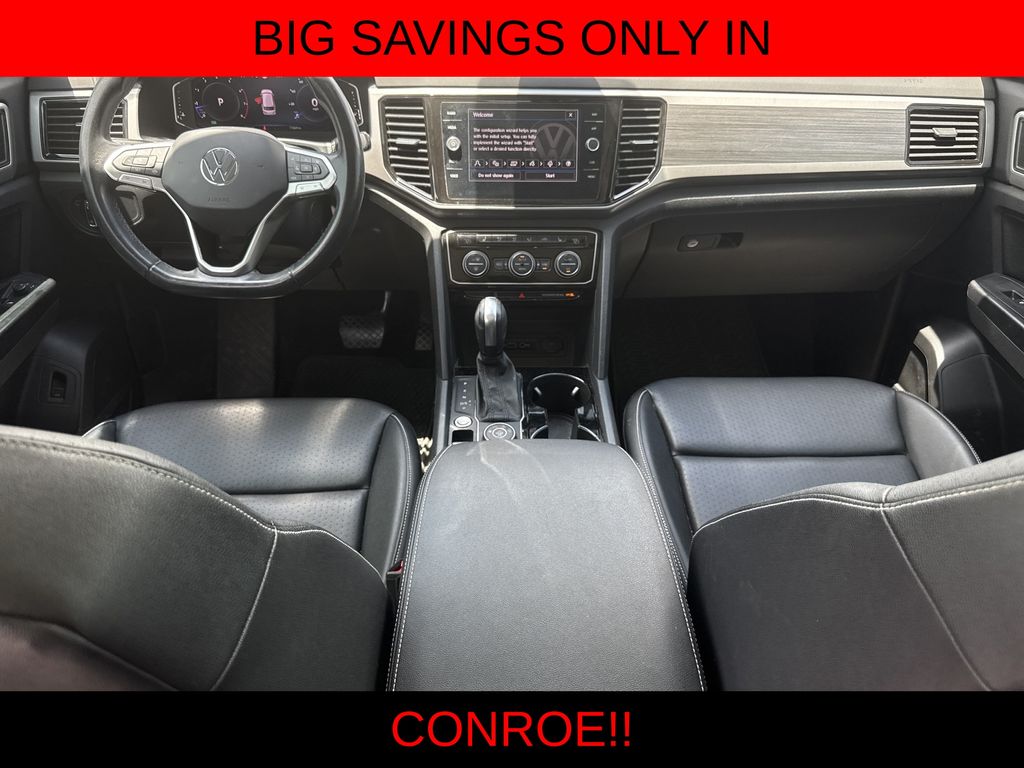 2021 Volkswagen Atlas SEL Gray at DeMontrond Mazda