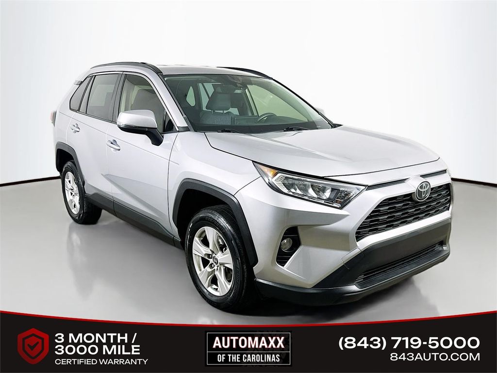 Silver Sky Metallic 2021 Toyota RAV4 SUV / Crossover Front-Wheel Drive 8-Speed Automatic