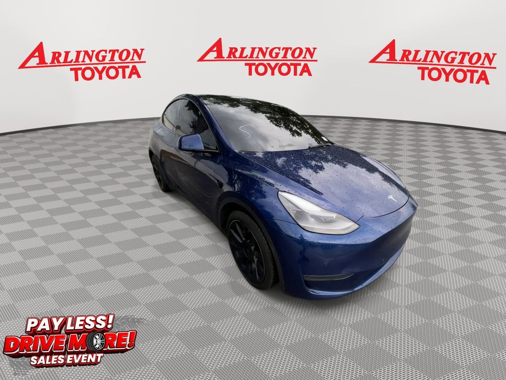Used 2023 Tesla Model Y Long Range with VIN 7SAYGDEE8PA176591 for sale in Jacksonville, FL