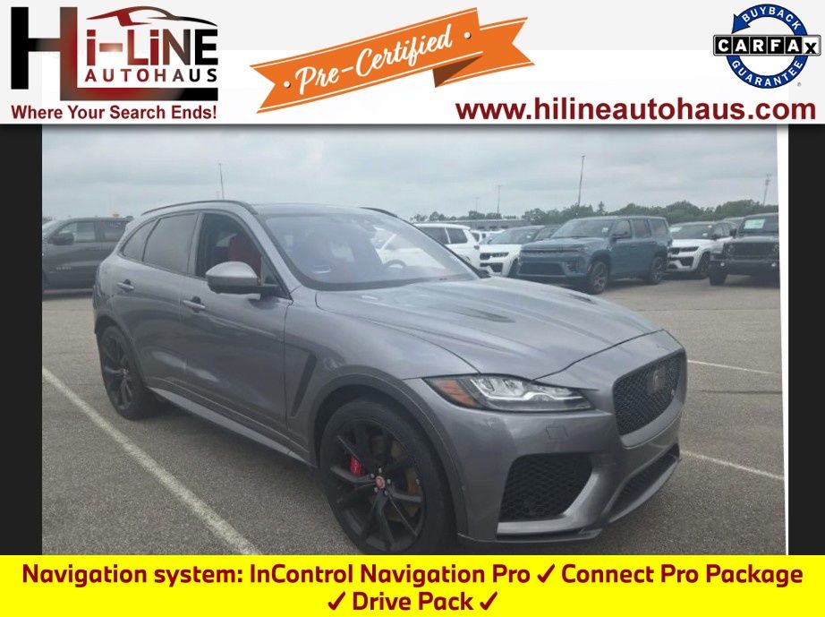 2020 Eiger Gray Metallic Jaguar F-PACE SVR AWD SUV