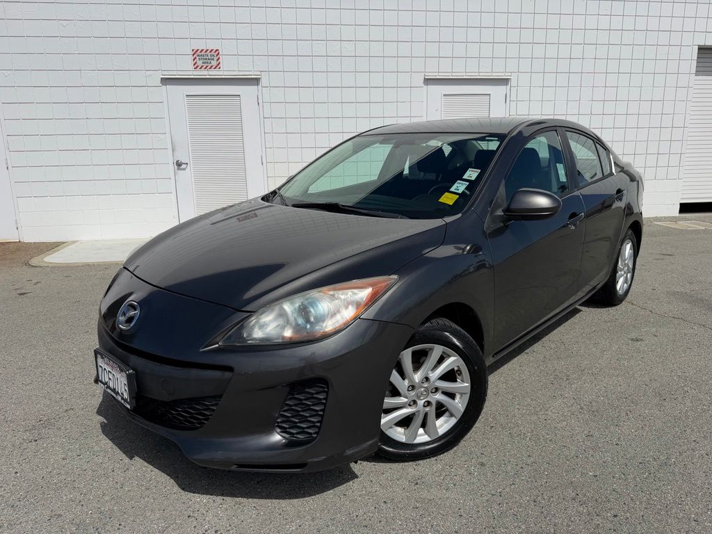 Black Mica 2012 Mazda MAZDA3 i Touring Sedan Front-Wheel Drive 6-Speed Automatic