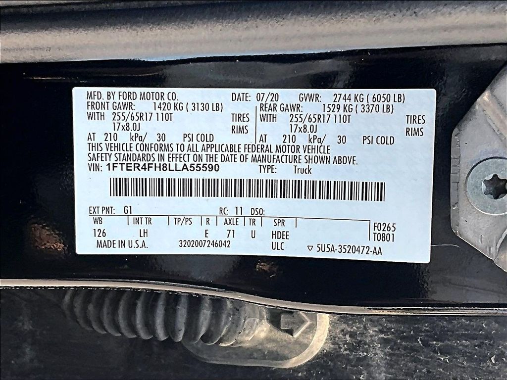 2020 Ford Ranger — photo 36
