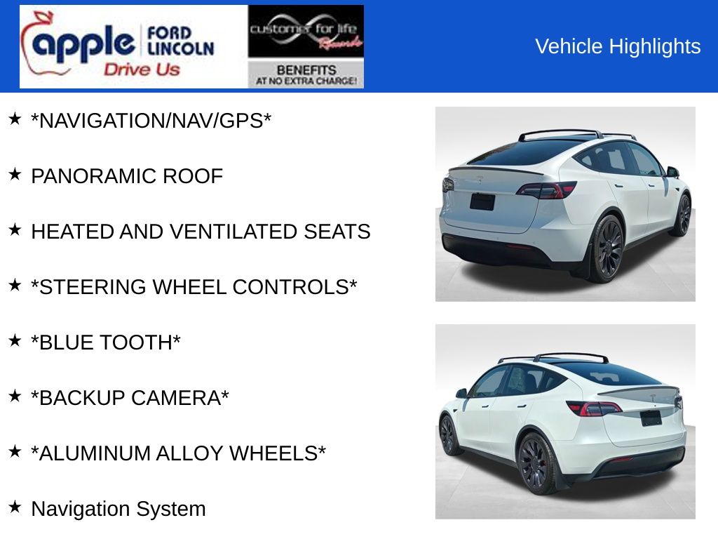 2021 Tesla Model Y Performance Dual Motor All-Wheel Drive