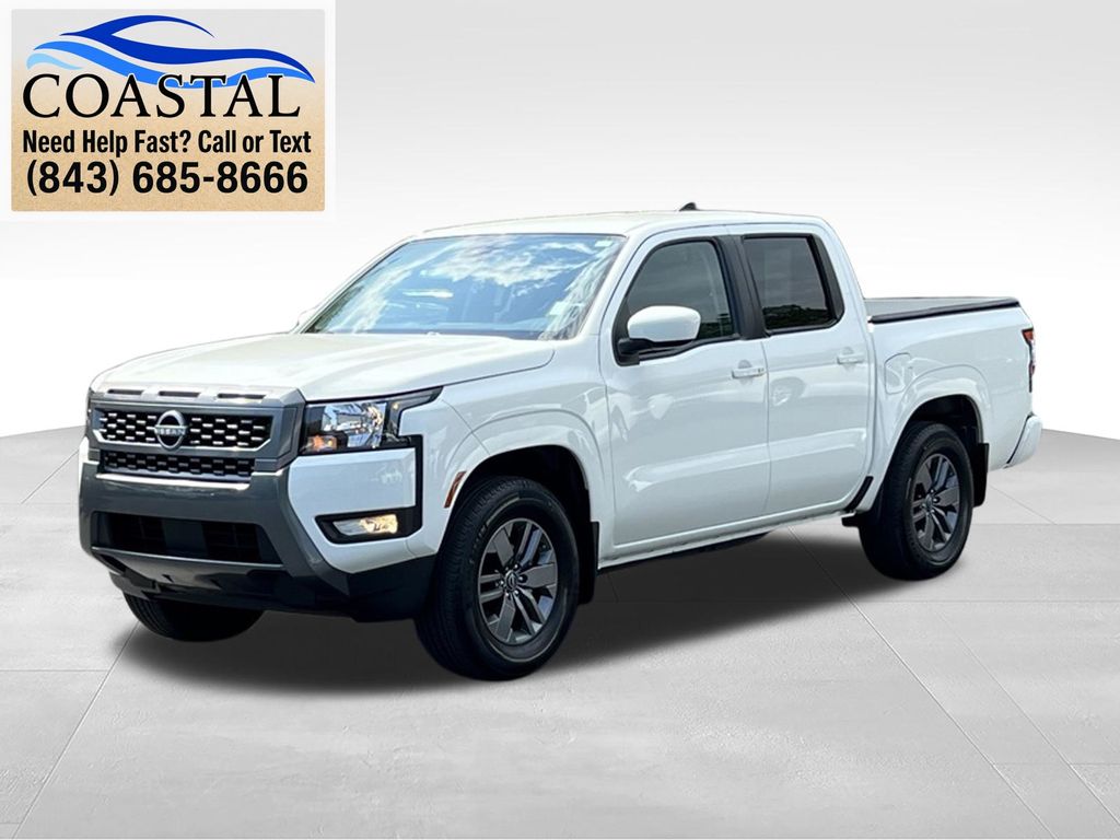 2025 Nissan Frontier SV White at Lugoff Nissan