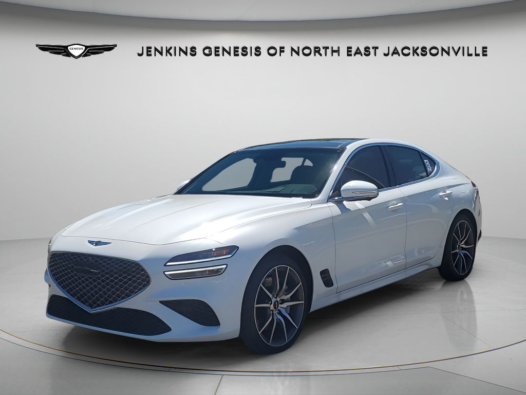 Uyuni White 2026 Genesis G70 Sedan Rear-Wheel Drive 8-Speed Automatic