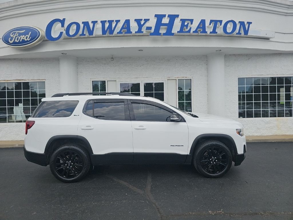 Summit White 2023 GMC Acadia SUV / Crossover Four-Wheel Drive 9-Speed Automatic
