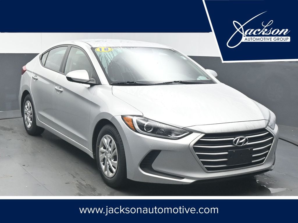 Silver 2018 Hyundai Elantra Sedan Front-Wheel Drive 6-Speed Automatic