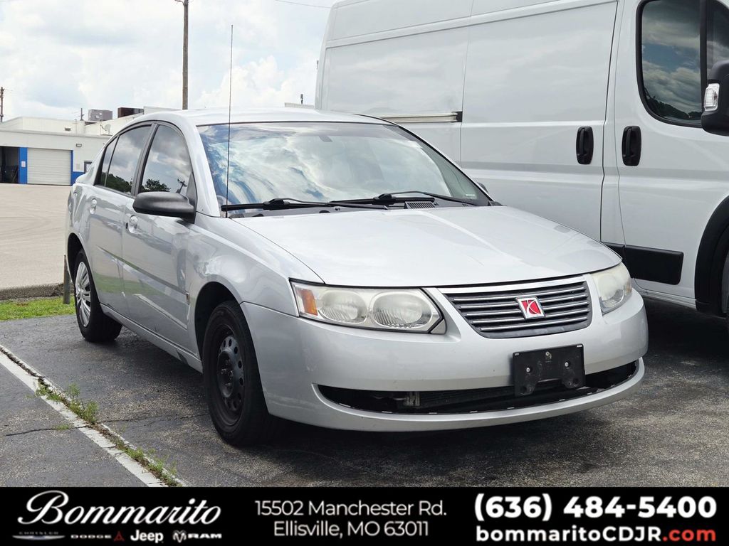 Silver Nickel 2007 Saturn ION Sedan Front-Wheel Drive 4-Speed Automatic