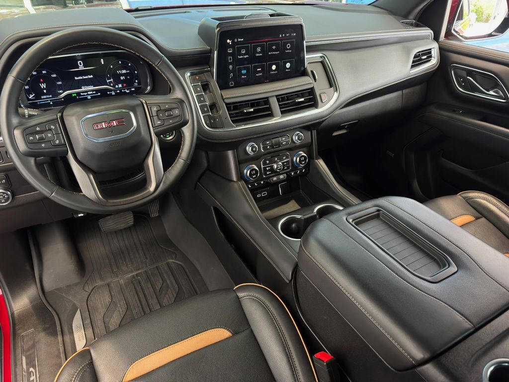 2024 GMC Yukon AT4 Red at Bayway Cadillac of The Woodlands