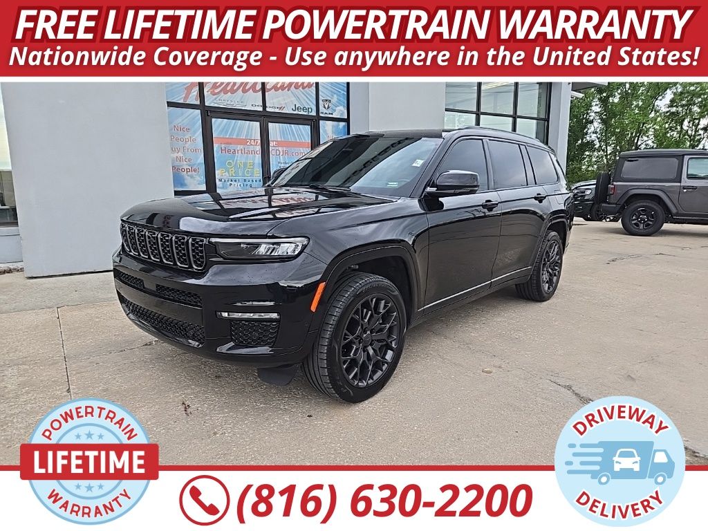 2024 Jeep Grand Cherokee L Negro (Diamond Black Crystal Pearlcoat) SUV/Crossover Todo terreno 8 velocidades Automática