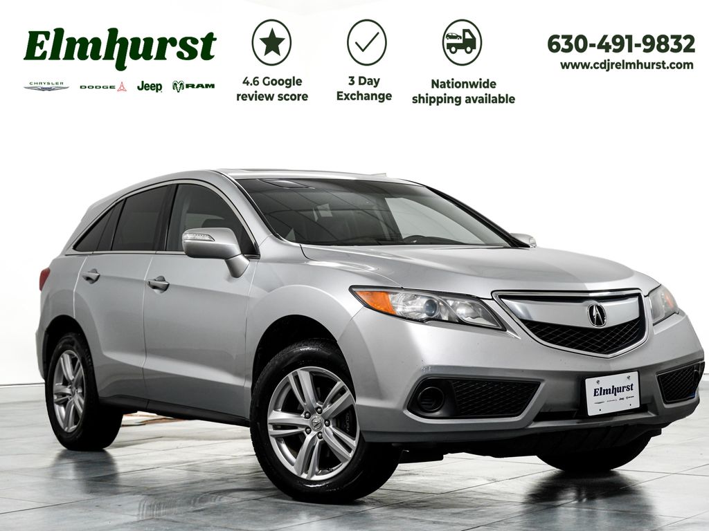 Silver 2015 Acura RDX SUV / Crossover All-Wheel Drive 6-Speed Automatic