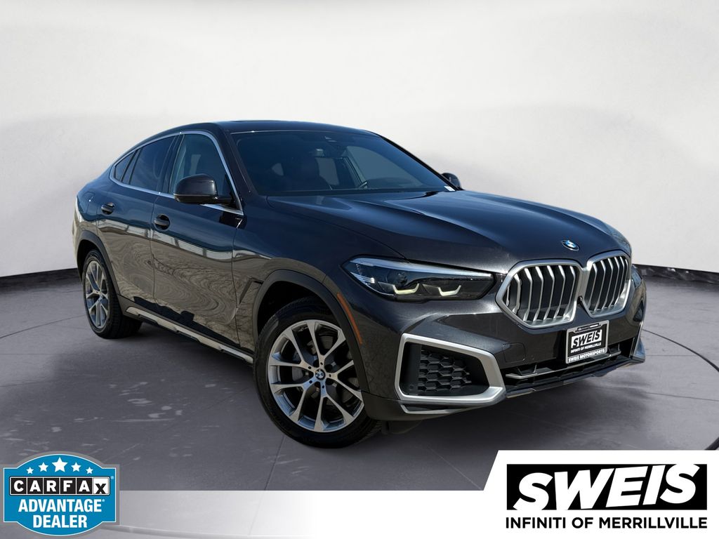 Gray (Dark Graphite Metallic) 2022 BMW X6 xDrive40i AWD SUV / Crossover All-Wheel Drive 8-Speed Automatic