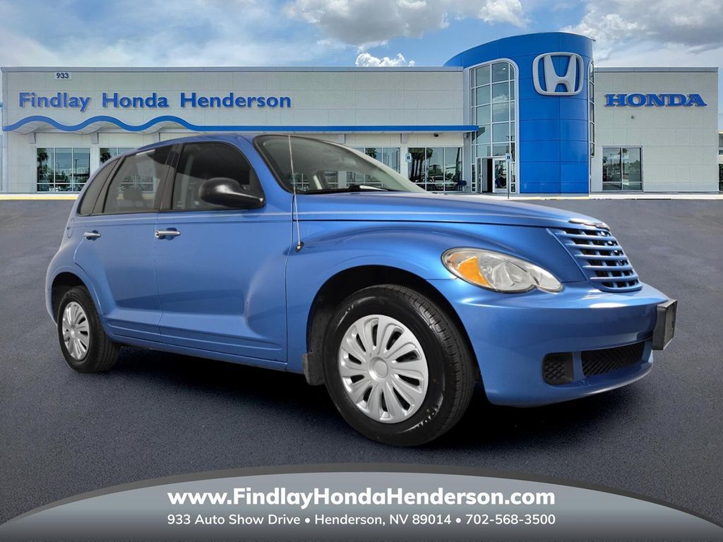 Surf Blue Pearlcoat/Brilliant Black Crystal PC 2009 Chrysler PT Cruiser LX Wagon FWD Wagon 4-Speed Automatic