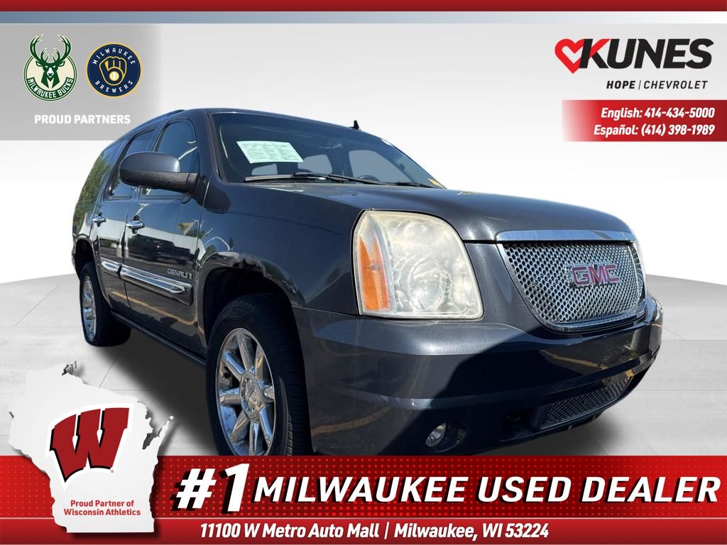 Dark Slate Metallic 2008 GMC Yukon Denali AWD SUV / Crossover All-Wheel Drive 6-Speed Automatic Overdrive