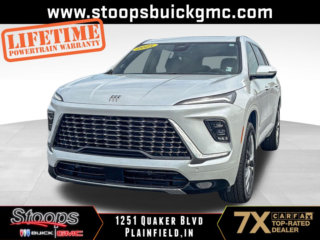 White Frost Tricoat 2025 Buick Enclave Avenir AWD SUV / Crossover Four-Wheel Drive 8-Speed Automatic