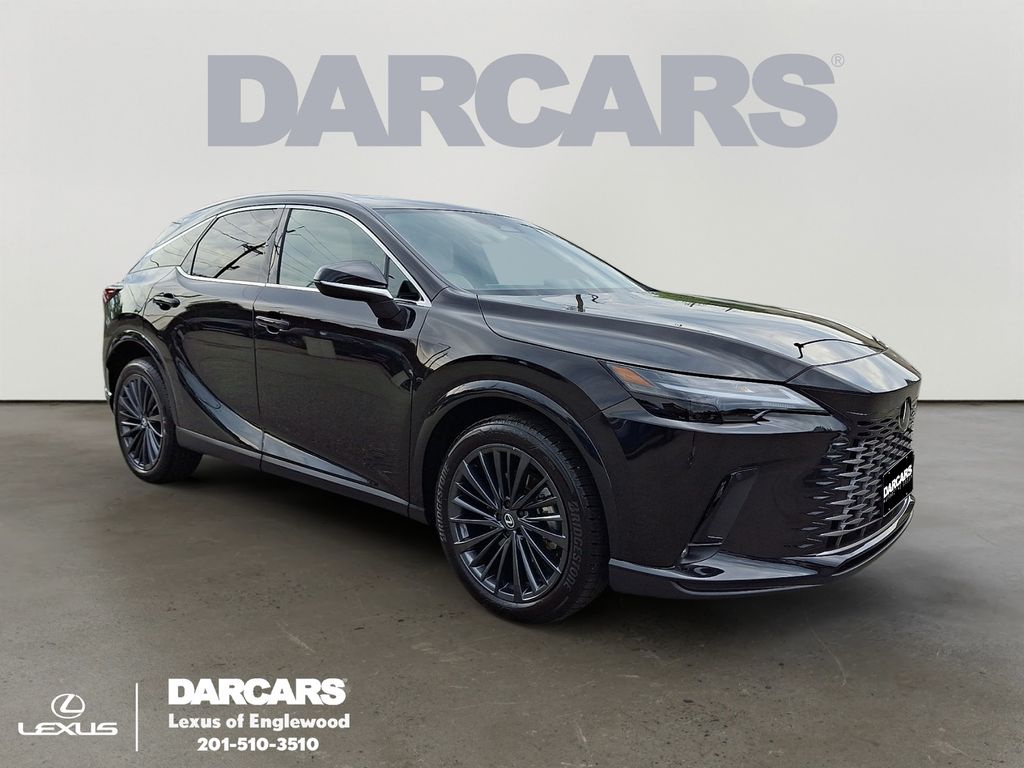 Black (Caviar) 2026 Lexus RX Hybrid SUV / Crossover All-Wheel Drive Continuously Variable Transmission