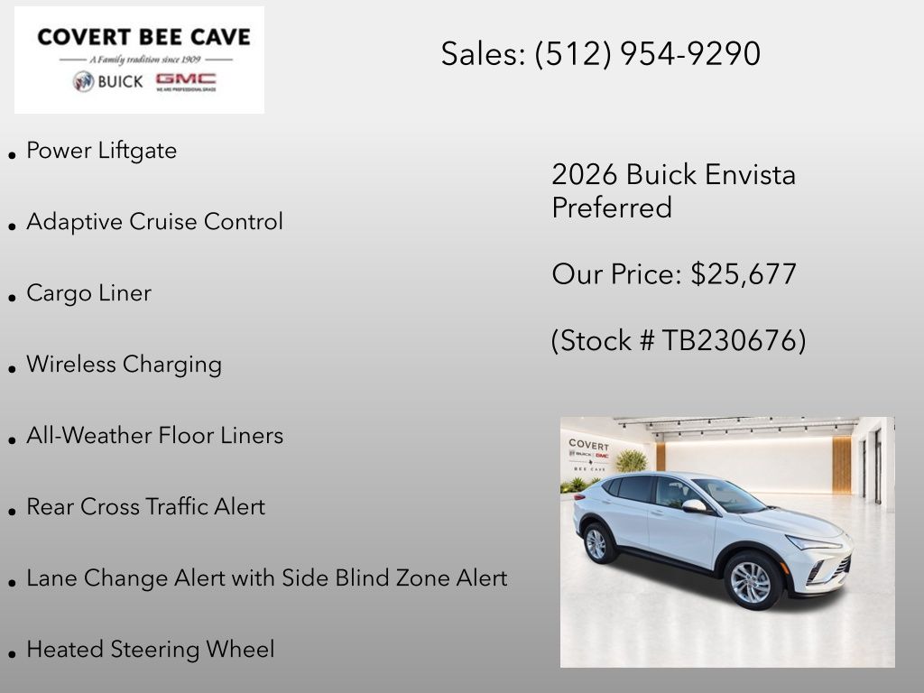 New 2026 White Buick Preferred image 27
