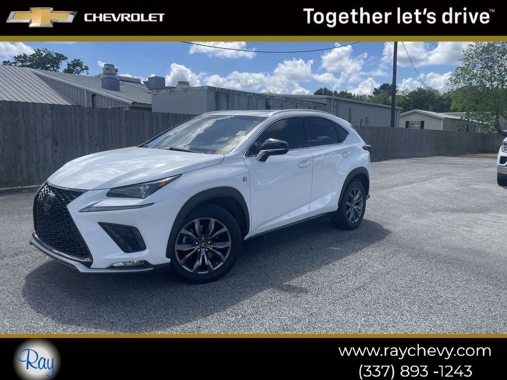 White 2019 Lexus NX 300 FWD SUV / Crossover Front-Wheel Drive 6-Speed Automatic