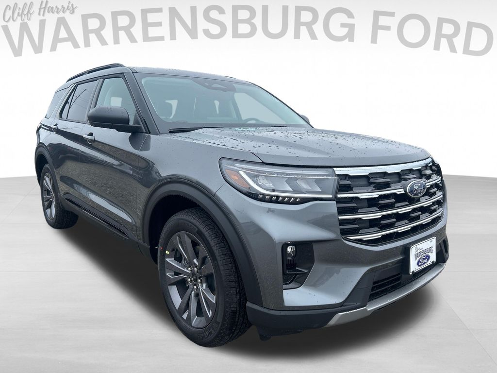 Carbonized Gray 2026 Ford Explorer SUV / Crossover All-Wheel Drive Automatic