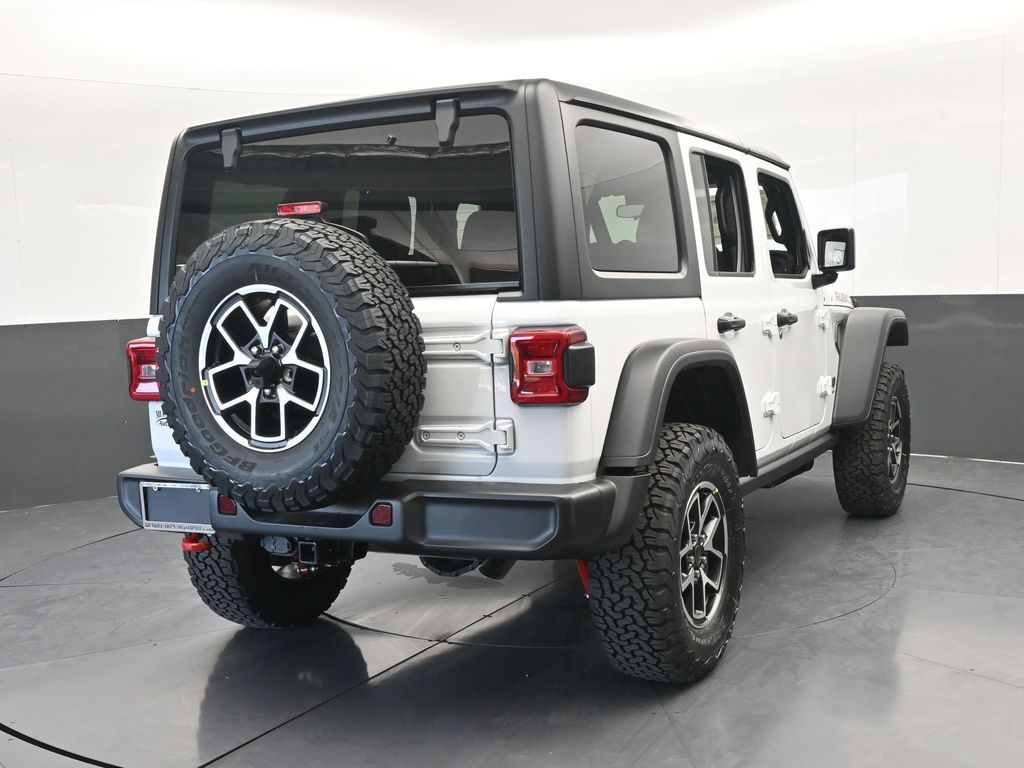 New 2026 Bright White Clearcoat Jeep Rubicon image 5