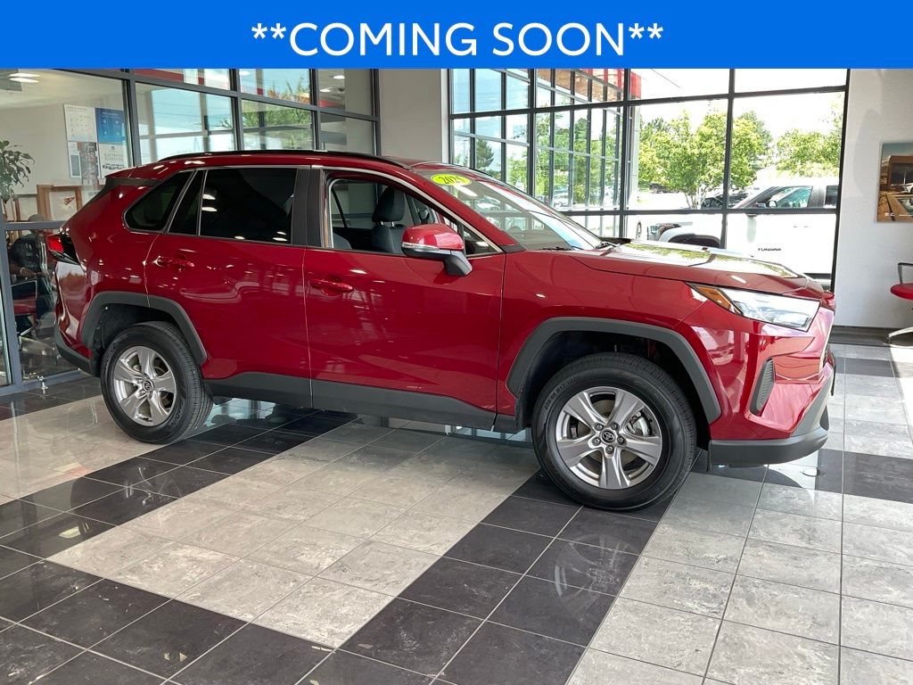 Red (Ruby Flare Pearl) 2025 Toyota RAV4 SUV / Crossover All-Wheel Drive 8-Speed Automatic