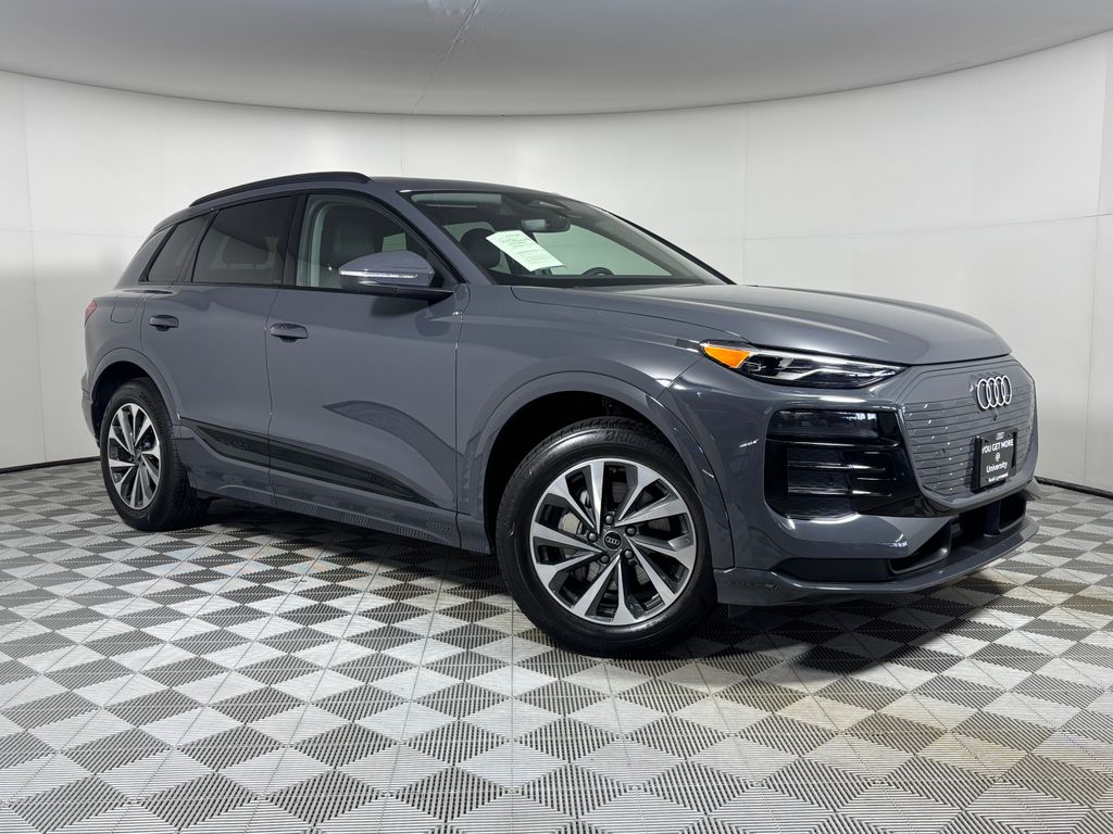 Gray 2025 Audi Q6 e-tron SUV / Crossover All-Wheel Drive Automatic