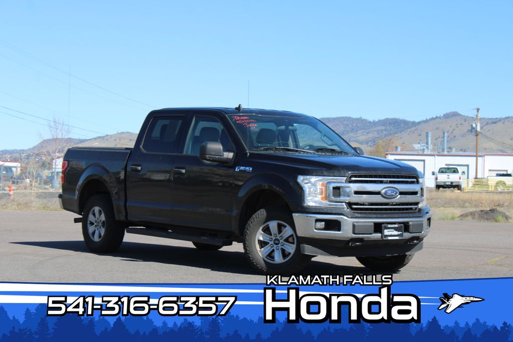 Black 2019 Ford F-150 Pickup Truck Four-Wheel Drive 6-Speed Automatic