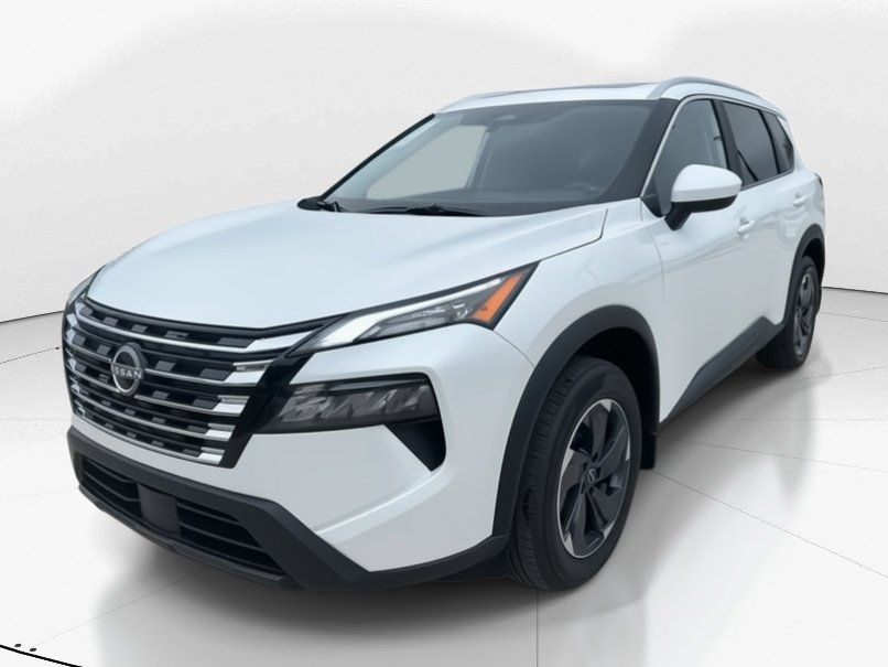 2025 Everest White Pearl Nissan Rogue SV FWD SUV