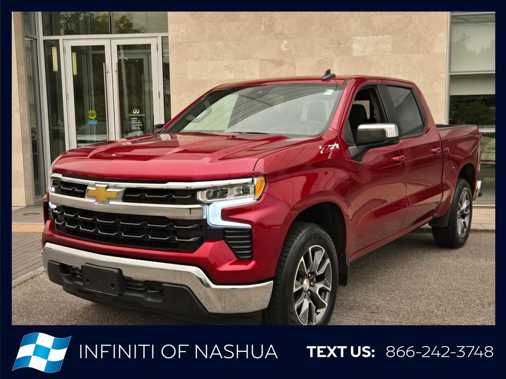 Radiant Red Tintcoat 2023 Chevrolet Silverado 1500 Pickup Truck Four-Wheel Drive Automatic
