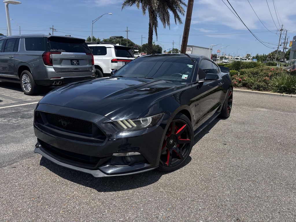 Shadow Black 2016 Ford Mustang Coupe Rear-Wheel Drive 6-Speed Automatic
