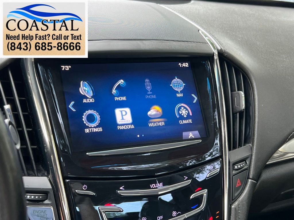 2014 Cadillac ATS 2.0L Turbo Luxury Gray at Stokes Honda North